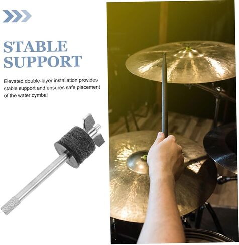BESPORTBLE Cymbal Mounting Stacker Quick Release Nut for Drum Cymbals Stacker for Drum Accessories in Saudi Arabia
