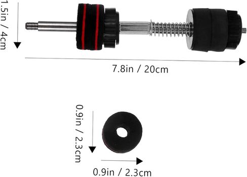 UPKOCH 1Set Cymbal Installation Parts of Double Braced Quick Release Cymbal Nut Stacker Durable Drum Accessories for Easy Assembly and Secure Performance in Saudi Arabia