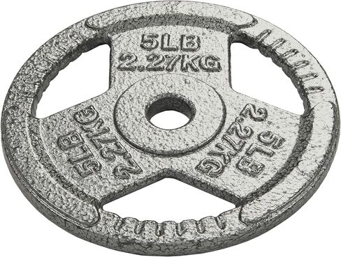 لوح وزن من حديد الزهر الأولمبي من Fitvids مقاس 2 بوصة لتدريب القوة ورفع الأثقال، تتوفر أوزان متعددة in Saudi Arabia