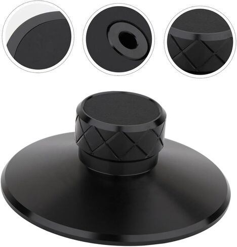 Veemoon Alloy Record Stabilizer for Vinyl Disc Aluminum Magnesium Weight Clamp to Reduce and Stabilize Turntable Audio Quality for Record Player Enthusiasts in Saudi Arabia