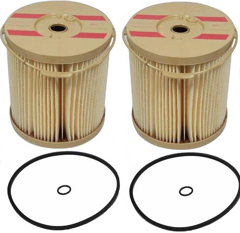 Fuel Filter/Water Separator Cartridge 2040V30 (30 Micron) Replacement Filter Element Fits Racor 900 / V‑Series Turbine Housings (Pack of 2) in Saudi Arabia