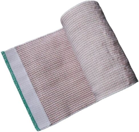3 Pcs Waist Elastic Bandage Wrap - Latex Free Compression Wrap for Waist Legs Ankle Knee Tummy & Body Lymphedema Support (1.7x3.9in) White in Saudi Arabia