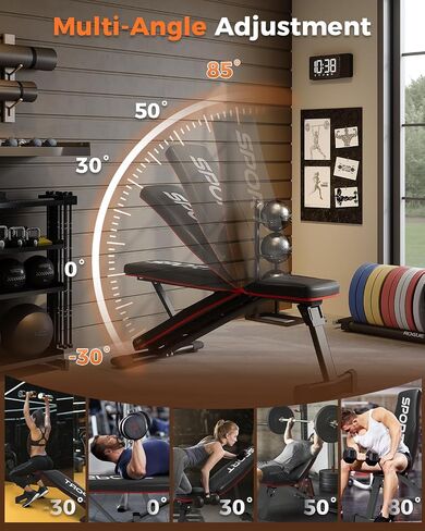 Smith Machines Home Gym with Bench, Squat Rack with Weight Bar, Dual LAT Pull-Down Systems & Cable Crossover Machine for Full-Body Workouts Training in Saudi Arabia