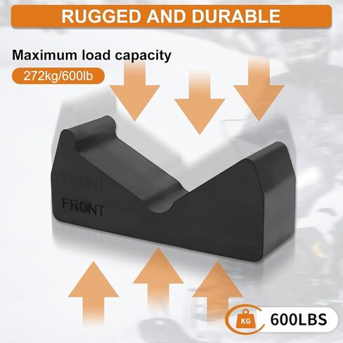 Jerbor 1Pcs Rubber Ski Stop for Polaris Indy/Nordic/RMK/Titan Snowmobiles, Replace OE5412794 in Saudi Arabia