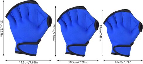 Swimming Glove Webbed Finger Swim Paddles Flippers Hand Finger Hand Paddles for Swimming Training in Saudi Arabia