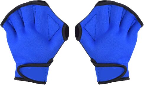 Swimming Glove Webbed Finger Swim Paddles Flippers Hand Finger Hand Paddles for Swimming Training in Saudi Arabia