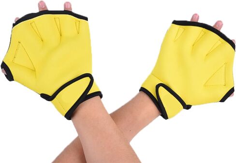 Swimming Glove Webbed Finger Swim Paddles Flippers Hand Finger Hand Paddles for Swimming Training in Saudi Arabia