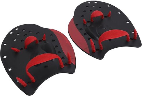 Swimming Hand Pads, Comfortable Anti Silicone Pierced Holes Polypropylene Adjustable Manual Palette with Training Mesh Bag in Saudi Arabia