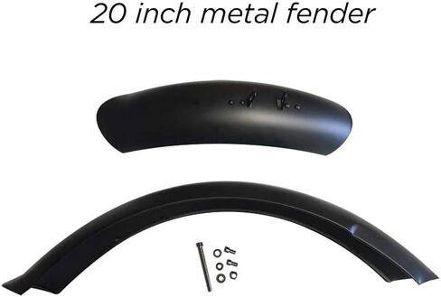 EMOJO Fat Tire Bike Fenders Front and Rear Fender Set for 20x4.0/26x4.0 Inch Tires Mud Guard Cycling Fender Kit Bike Wings Full Coverage in Saudi Arabia