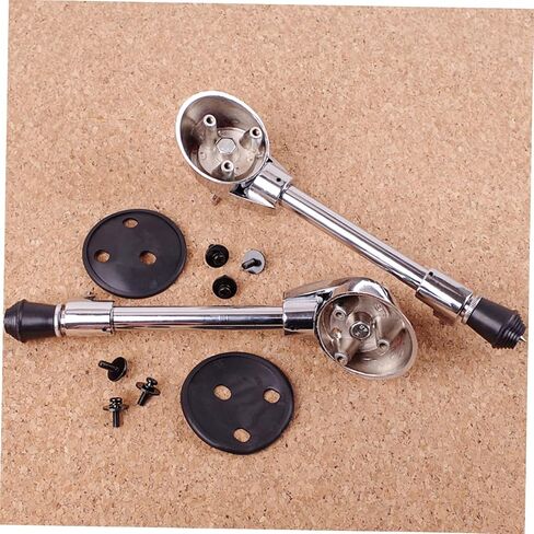 Yardwe 2-Pack Stainless Steel Drum Leg Spurs for Bass Drums Skid-Resistant Support Legs Replacement Parts for Percussion Instruments in Saudi Arabia