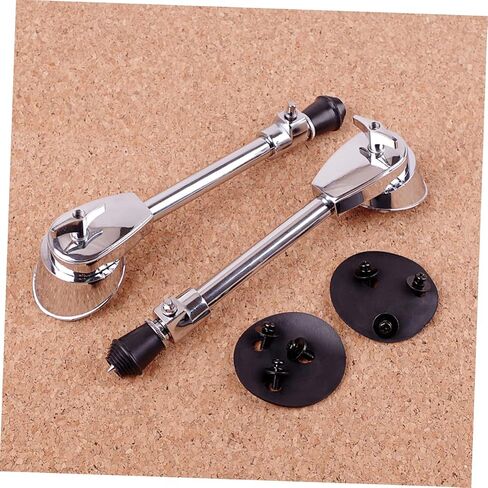 Yardwe 2-Pack Stainless Steel Drum Leg Spurs for Bass Drums Skid-Resistant Support Legs Replacement Parts for Percussion Instruments in Saudi Arabia