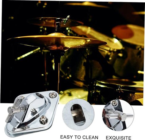 Vaguelly Bass Drum Leg Base Durable Drum Base Easy Installation Convenient Replacement for Musicians and Performers in Saudi Arabia