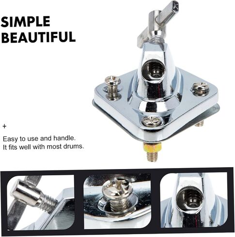 Bass Drum Base Leg Support for Percussion Instruments and Wear-resistant Drum Accessories Easy Installation for Convenient Use in Saudi Arabia