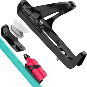 DDJ Waterproof for Samsung Smart Tag 2 & Moto Tag & AirTag Bike Bottle Holder Mount with Reflector, Anti-Theft Bike GPS Tracker Mount, Universal Drink Cup Bicycle Cage, for Electric/Mountain Bikes in Kuwait