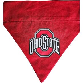 Ohio State Buckeyes Over the Collar Dog Bandana That Slips onto Their Existing Collar Size (XXL) in Kuwait