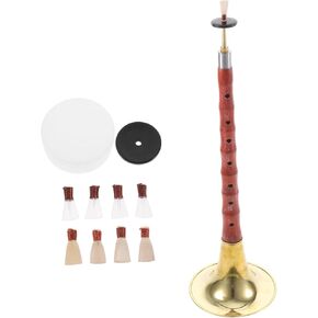 GALPADA 1Set C Key Suona Wind Instrument for Beginners Ethnic Design Durable Construction Easy to Carry and Store Sound for Music Practice in Saudi Arabia