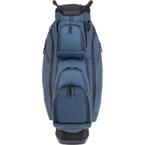 KRADUL - LUX Cart Bag – Lightweight Vegan Leather Golf Cart Bag with Waterproof Pockets, Organized Club Dividers & Cart Strap Tunnel in Saudi Arabia