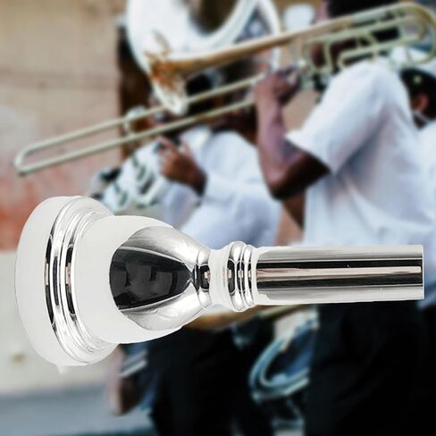 DYNWAVE Tuba Mouthpiece Musical Instrument Accessory Practice Replacement Training Enhanced Sound Effect Beginners Brass Mouthpiece in Saudi Arabia