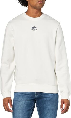 Lacoste Men's Printed Fleece Sweatshirt in Saudi Arabia