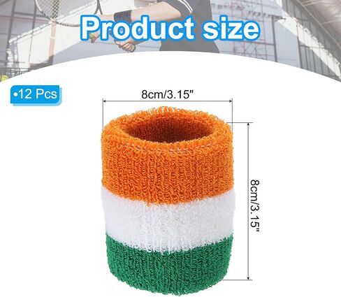 MECCANIXITY Wrist Sweatbands Sports Wrist Bands Sweat for Men & Women Athletic Absorbent for Basketball Football Tennis Soccer in Saudi Arabia