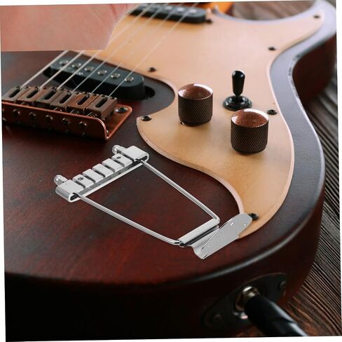 Professional Tailpiece for 6-string Bass Guitar Zinc Alloy No Decorative Pattern Replacement for Saddle in Saudi Arabia