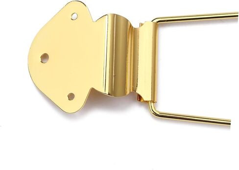 SUPVOX String Guitar Bridge Gold Tailpiece Pins Jazz Archtop Tailpiece Upgrade in Saudi Arabia