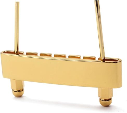 SUPVOX String Guitar Bridge Gold Tailpiece Pins Jazz Archtop Tailpiece Upgrade in Saudi Arabia