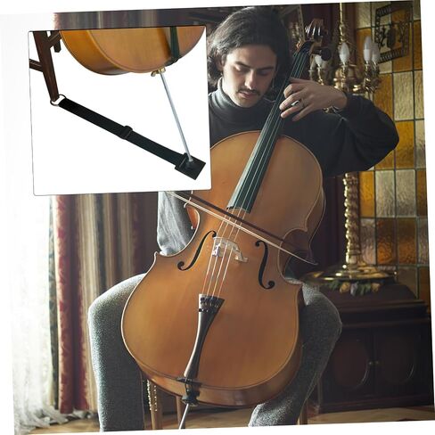 Vaguelly Cello Endpin Anchor Non Slip Holder with Strap for Stable Use Durable Cello Stopper to Prevent Floor Damage Compact Design Fits Players in Saudi Arabia