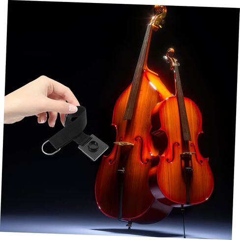Vaguelly Cello Endpin Anchor Non Slip Holder with Strap for Stable Use Durable Cello Stopper to Prevent Floor Damage Compact Design Fits Players in Saudi Arabia