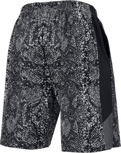 Zubaz NFL Men's Adult 9" Inseam Athletic Shorts - Wild and Colorful Designs (Small - 3XL) in Saudi Arabia