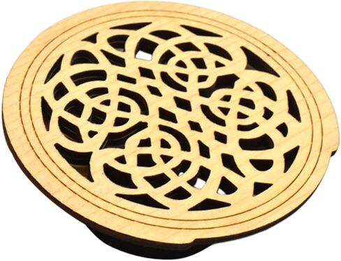 DYNWAVE غيتار Soundhole غطاء كتلة حامي لأجزاء الغيتار الصوتية الكلاسيكية ملحق عملي استبدال ردود الفعل المخفض، نمط أصفر in Saudi Arabia