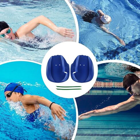 Hand Paddles for Swimming,PVC Water Aerobic Workout Hand Paddles | Ergonomic Design Water Swim Workout Gear for Men Women Youth in Saudi Arabia