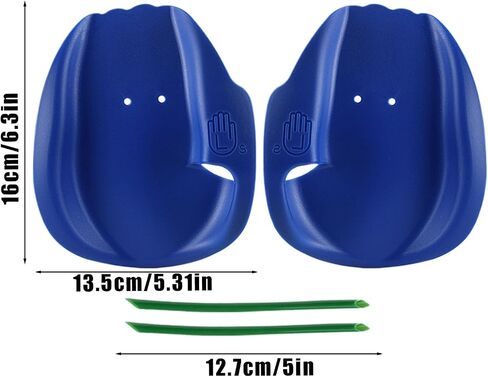 Hand Paddles for Swimming,PVC Water Aerobic Workout Hand Paddles | Ergonomic Design Water Swim Workout Gear for Men Women Youth in Saudi Arabia