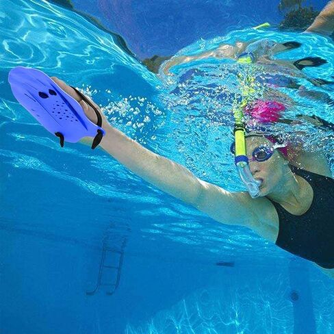 EVGATSAUTO Swimming Hand Paddles, a Pair of Training Paddles for Swimming to Improve Technique, Aid for Beginners and Athletes in Saudi Arabia