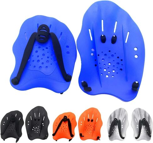 EVGATSAUTO Swimming Hand Paddles, a Pair of Training Paddles for Swimming to Improve Technique, Aid for Beginners and Athletes in Saudi Arabia