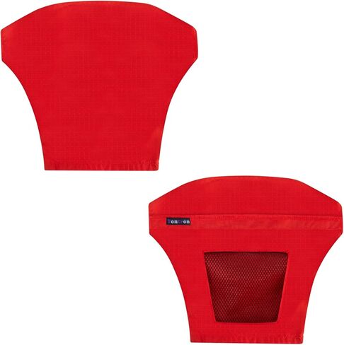 Tontron Sunscreen UV Protection Kayaking Pogies for Kayaking,Sea Kayak Canoe Touring Paddle,Paddling (Red with Air Vent) in Saudi Arabia
