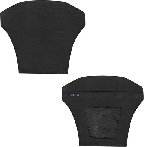 Tontron Sunscreen UV Protection Kayaking Pogies for Kayaking,Sea Kayak Canoe Touring Paddle,Paddling (Red with Air Vent) in Saudi Arabia