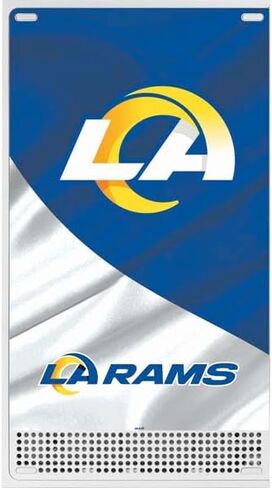 Skinit Decal Gaming Skin Compatible with Xbox Series S Bundle - Officially Licensed NFL Los Angeles Rams Design in Saudi Arabia