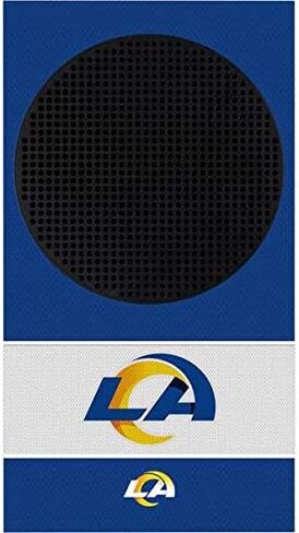 Skinit Decal Gaming Skin Compatible with Xbox Series S Bundle - Officially Licensed NFL Los Angeles Rams Design in Saudi Arabia