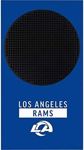 Skinit Decal Gaming Skin Compatible with Xbox Series S Bundle - Officially Licensed NFL Los Angeles Rams Design in Saudi Arabia
