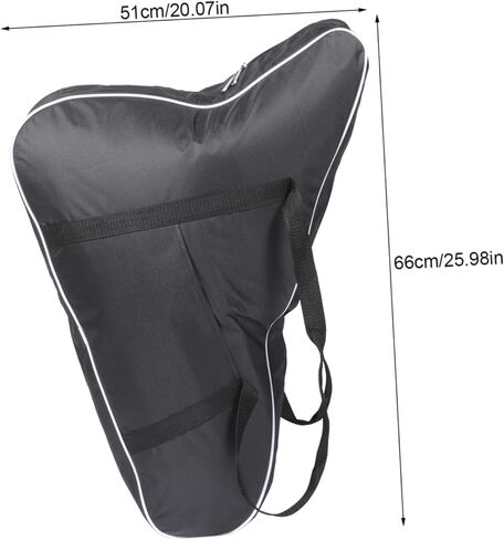 minkissy Convenient Thickened Lyre Bag for String Lyre Harp Durable Music Instrument Storage Case with Comfortable Handle Portable Carrying Pouch for Folk Style Travel in Kuwait