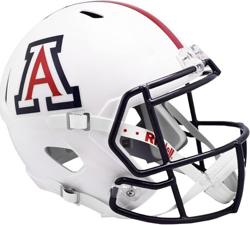 Arizona Wildcats Gloss White Riddell Speed Replica Full Size Football Helmet - New in Riddell Box in Saudi Arabia