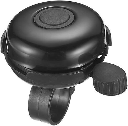 Classic Bike Bell Aluminum Loud Crisp Clear Sound Bicycle Bike Bell for Adults Black in Saudi Arabia