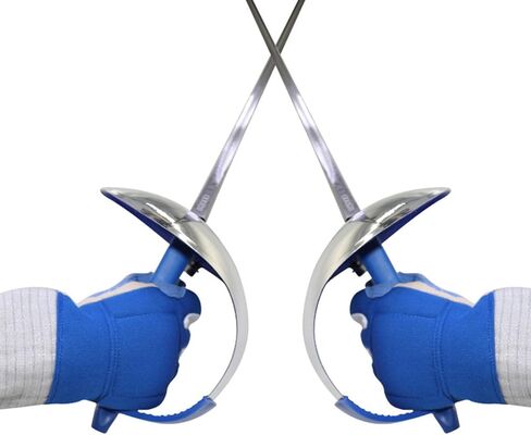 قفازات المبارزة ZJchao، ممارسة قفازات المبارزة، سيف كهربائي، قماش محبوك متين مضاد للانزلاق وجيد التهوية لحماية التدريب in Kuwait