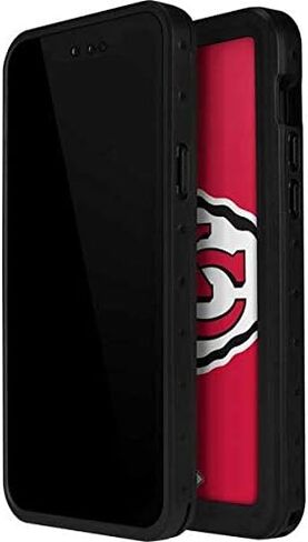 Skinit Waterproof Phone Case Compatible with iPhone 12 Pro Max - Officially Licensed NFL Kansas City Chiefs Large Logo Design in Saudi Arabia
