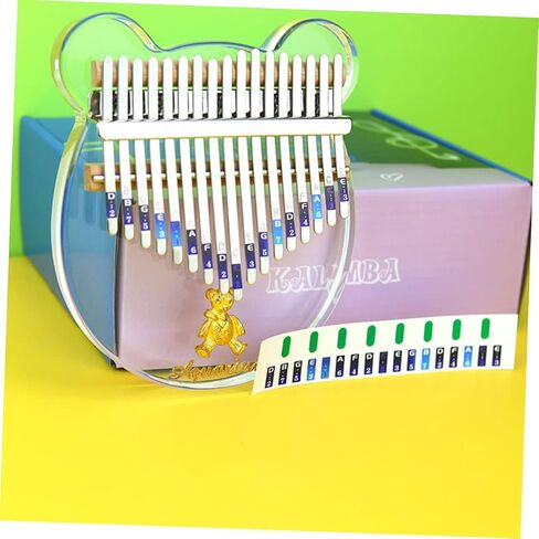 HANABASS 60PCS Thumb Piano Scale Stickers Removable Note Labels for Beginners Kalimba Accessories Colorful Design Easy to Use for Learning Music in Saudi Arabia