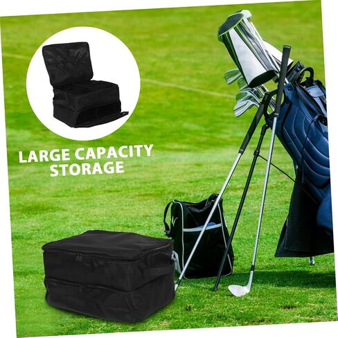 SUPVOX Golf Travel Bag Hard Case Large Capacity Golf Storage Bag Accessories Foldable for Men in Saudi Arabia