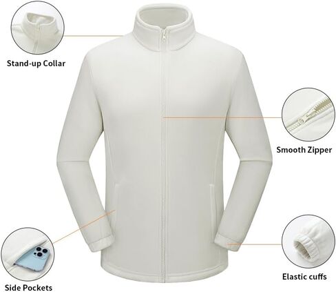 Men's Winter Coat Windproof Ski Jacket Waterproof Thickened Parker Coat Rain Jacket Warm Clothing in Saudi Arabia
