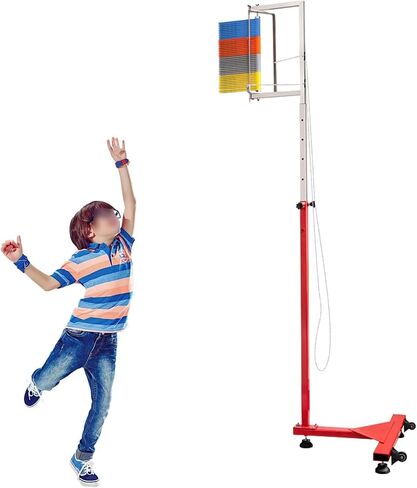 Vertical Jump Tester Equipment,Vertical Leap Measurer,Vertical Jump Measurement Tool Vertical Jumping Trainer Vertical Jump Tester Floor-Standing Sports Jump Tester in Saudi Arabia