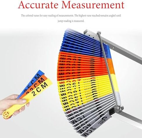 Vertical Jump Tester Equipment,Vertical Leap Measurer,Vertical Jump Measurement Tool Vertical Jumping Trainer Vertical Jump Tester Floor-Standing Sports Jump Tester in Saudi Arabia